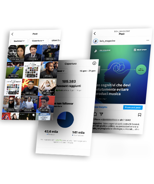 Vuoi dare più visibilità e risonanza alla tua musica, al tuo brand o al tuo evento?